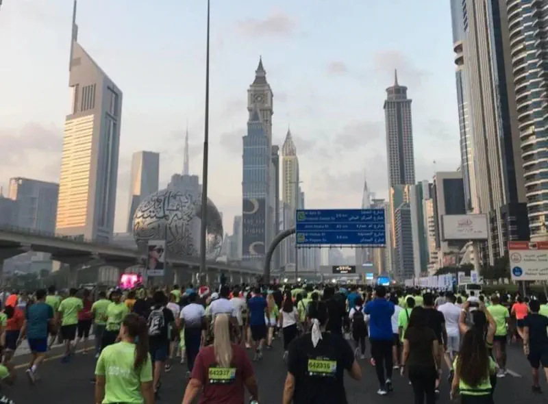 Dubai Run. А что, Динамо бежит? Все бегут!